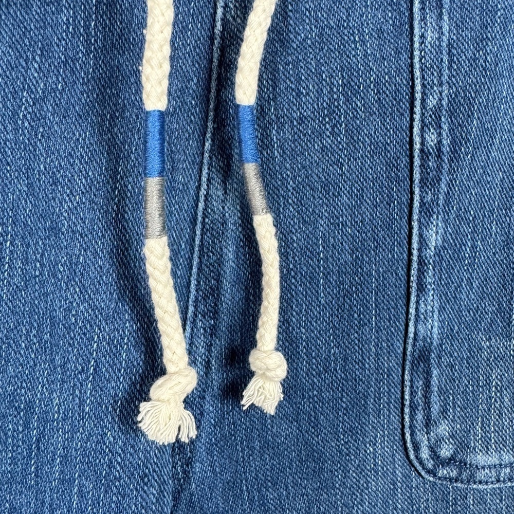 Belle by Kim Gravel Regular Flexibelle Drawstring Jean Medium Wash 6 - Picture 4 of 12
